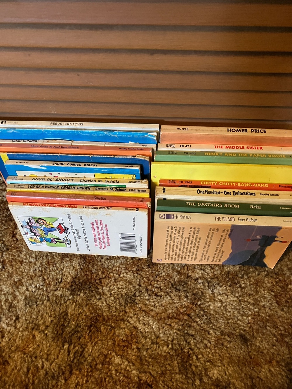 Classic Children's Paperback Book Bundle - Orange, Blue, Yellow Covers